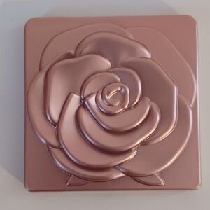 Rose Embossed Compact Case